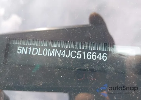 2018 Infiniti Qx60 from USA, damaged, VIN 5N1DL0MN4JC516646